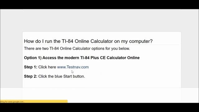 TI84 Online - Free смотреть онлайн