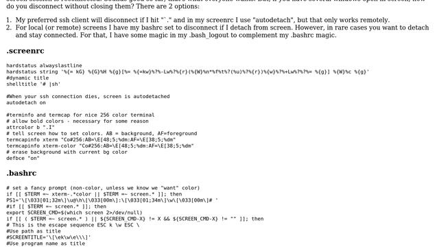 DevOps & SysAdmins: GNU Screen and .bashrc (4 Solutions!!) смотреть онлайн