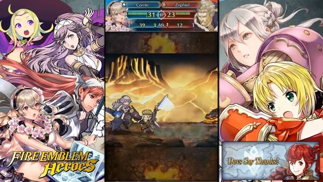 [Android] Fire Emblem: Heroes ♦ Lunatic ~ Devs says Thanks! (Event) смотреть онлайн