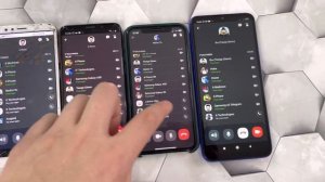 Incoming Group Viber Call 7 Phones Call Samsung Xiaomi Honor 7c IPhone X