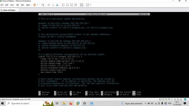 Tutorial Membuat DHCP Server di Debian 10 смотреть онлайн
