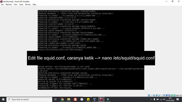 [TUTORIAL] INSTALASI PROXY SERVER PADA DEBIAN 10 смотреть онлайн