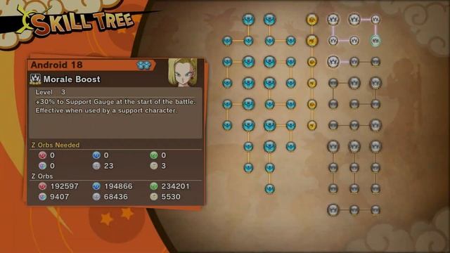 (89) DBZ: Kakarot Android 18 Level 242 and Max Skill Tree Testing смотреть онлайн