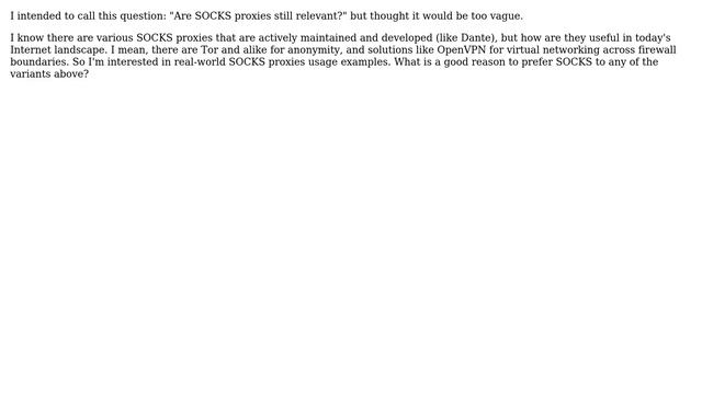 DevOps & SysAdmins: How do you use a SOCKS proxy? смотреть онлайн