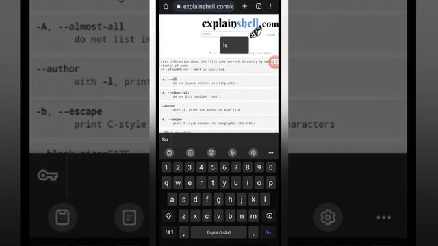 learn linux commands with explainshell : смотреть онлайн