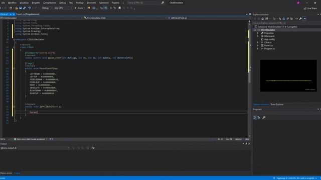 How to Simulate a Mouse Click - C# Tutorials смотреть онлайн