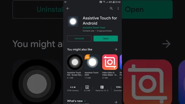 Assistive touch for Android! смотреть онлайн