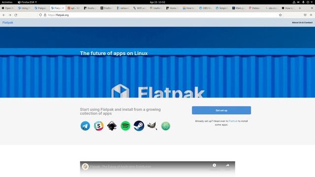 Flatpak package manager tutorial смотреть онлайн
