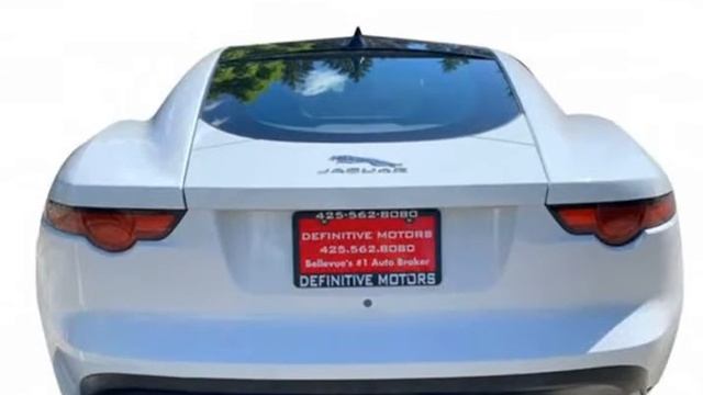 2019 Jaguar F-TYPE P340 2dr Coupe 8A (Bellevue, Washington) смотреть онлайн