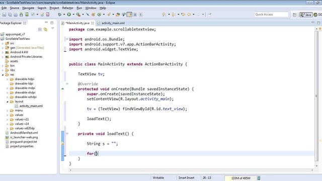 How to make TextView scrollable in Android applications смотреть онлайн