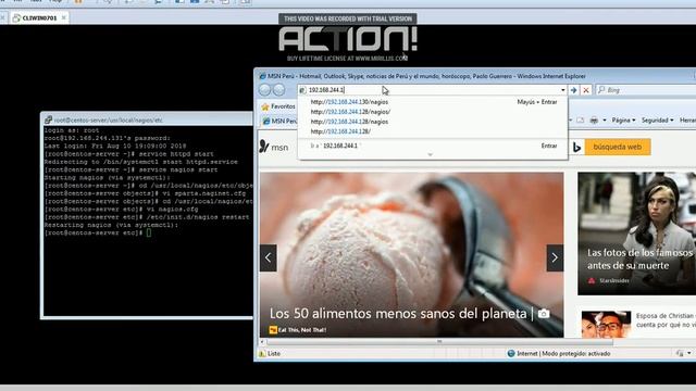 Primeros reportes de nagios core смотреть онлайн