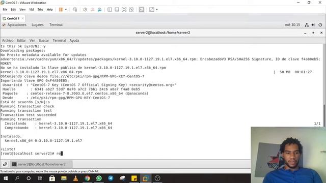 3.1 Gestion basica del kernel - CentOs 7 смотреть онлайн