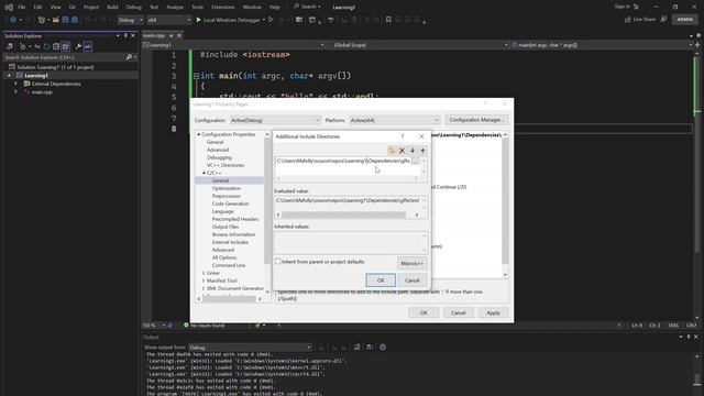Darslik 1 | Opengl'ni windows uchun o'rnatish (setup) | C++ смотреть онлайн