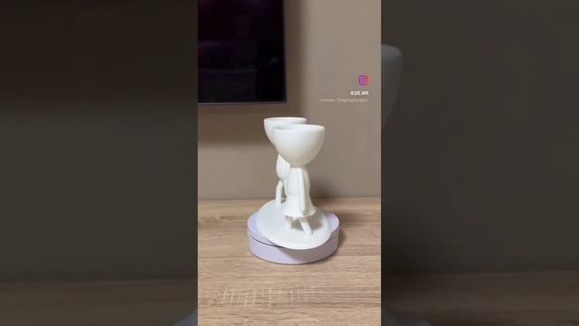 Cachepot family #3dprinting #3дпечать #cute #3дпринтер #3dprint #timelapse #bambulab #flowerpot смотреть онлайн