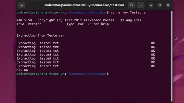 Rar - Compactadores e Descompactadores no Linux смотреть онлайн