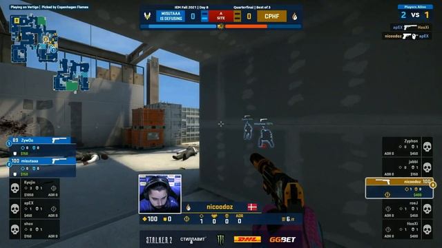 Copenhagen Flames vs Vitality | Highlights | IEM Fall 2021 смотреть онлайн