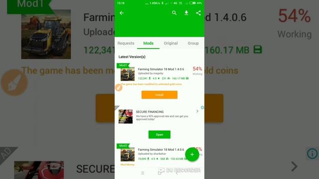 how to download fs 18 in free with unlimited money in Android real video for you смотреть онлайн