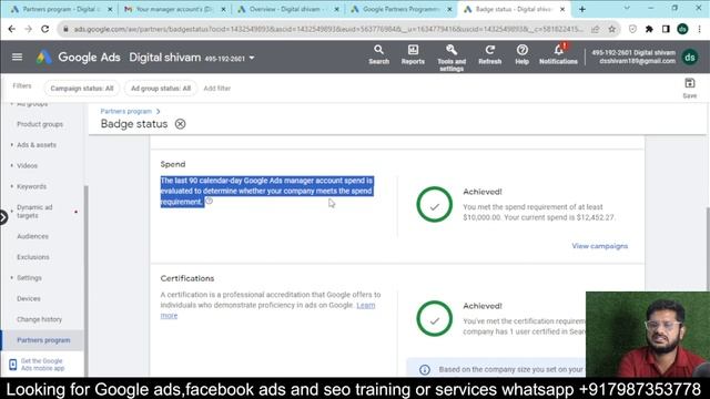 3 Easy Setup For Google Partner | How to Become Google Partner | Google partner full process смотреть онлайн