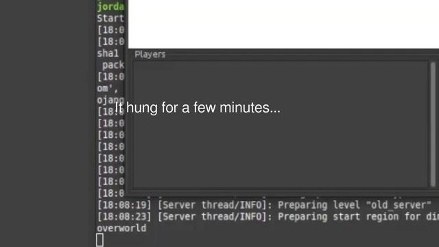 Minecraft server with 512 MB of ram смотреть онлайн