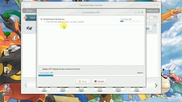 Como hacer videos con imagenes, con FREEMAKE VIDEO CONVERTER смотреть онлайн