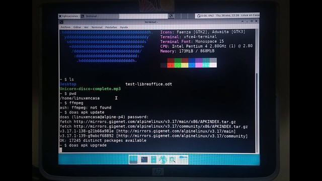 023 - Grabar Pantalla del PC con ffmpeg [Debian y Alpine Linux] смотреть онлайн