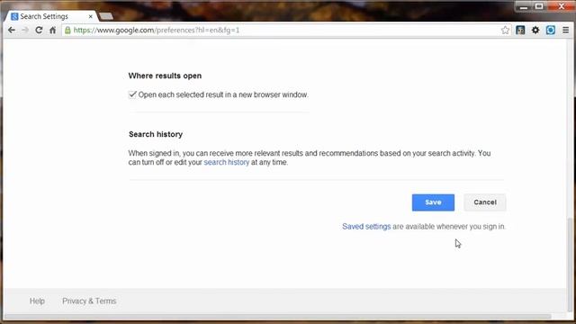 Force Google Chrome to open a search result link in a new browser window смотреть онлайн