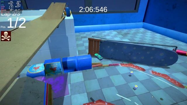 Crazy Wheels Linux Demo (Steam Game Festival February 2021) смотреть онлайн