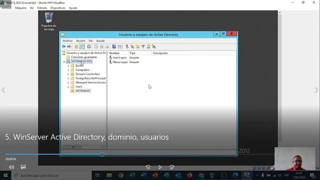 Virtualizar solaris, centos7, winser2012, win7, compartir archivos, ping, active directory смотреть онлайн