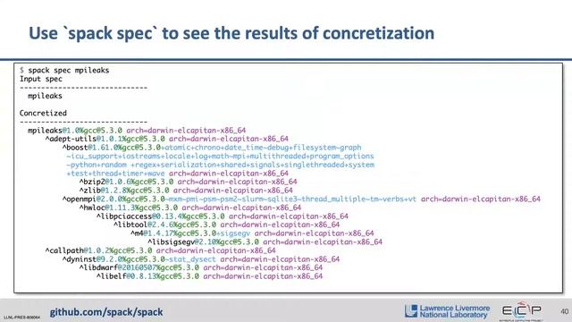 Spack tutorial: NSFDOE Day 1 Talk 4 смотреть онлайн