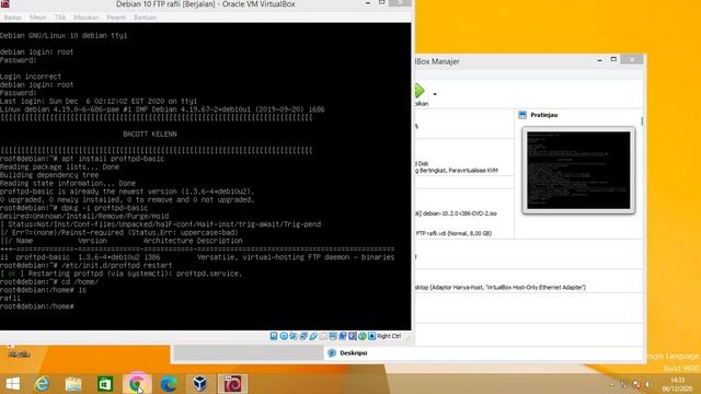 3.2 Debian 10 Instalasi dan konfigurasi FTP Default menggunakan proftpd смотреть онлайн
