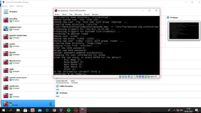 Tutorial Konfigurasi FTP debian 8 смотреть онлайн