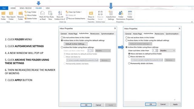 How to archive your emails in Outlook смотреть онлайн