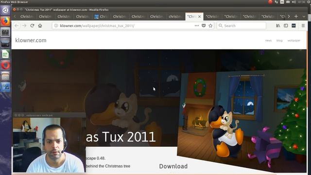 Ajuda Linux - Dia 632 - Wallpapers natalinos смотреть онлайн