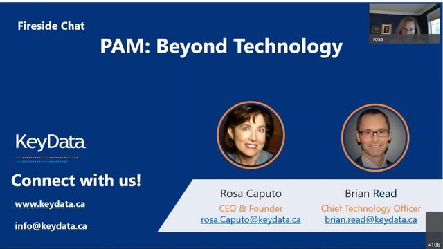 KeyData presents PAM: Beyond Technology at Public Sector Network's Digital Identity Summit смотреть онлайн
