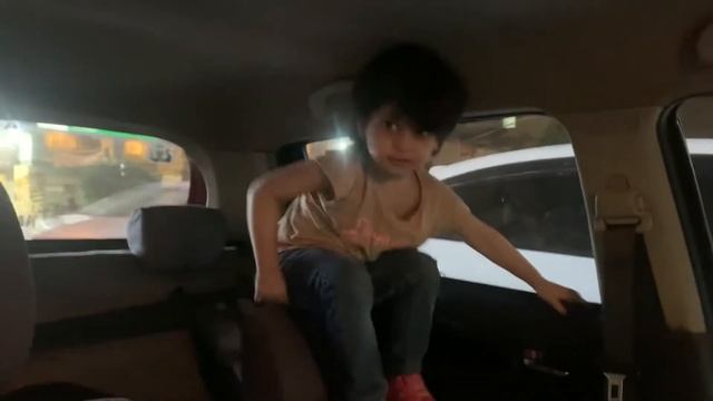 Sliding On A Car Seat