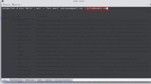 How to send email using Linux Terminal ?