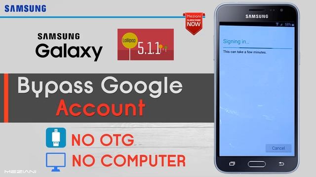 Bypass Google Account Samsung Android 5.1.1 Without COMPUTER or OTG смотреть онлайн