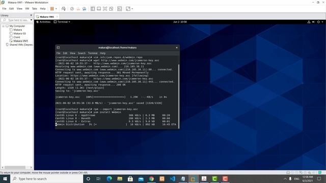 Install Webmin in Linux CentOS8 смотреть онлайн