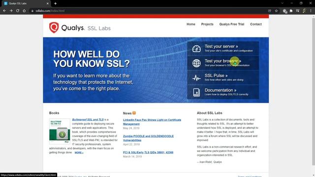 Techie #14: Security - Get Useful Security Insights And Rating About A Website With Qualys SSL Labs смотреть онлайн