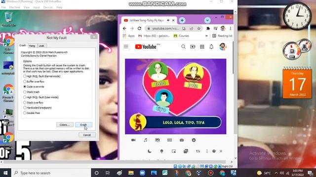 Jollibee Family Song Tuloy po Kayo has BSOD VM (Windows 8) смотреть онлайн