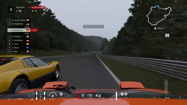 Gran Turismo 7 🚗 / Historic Sportscar Masters 🏆 / Nordschleife 🇩🇪 / Lamborghini Countach LP400 '74 смотреть онлайн