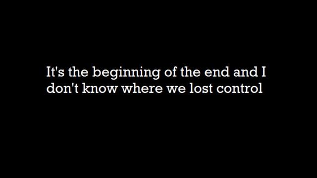 Beginning Of The End - Spineshank *Lyrics*
