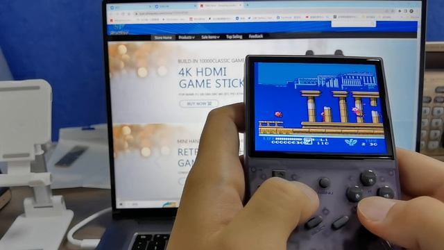 Retro Handheld Game RG35XX Console Linux System 3.5 Inch IPS Screen Cortex-A9 Portable Games Boy смотреть онлайн