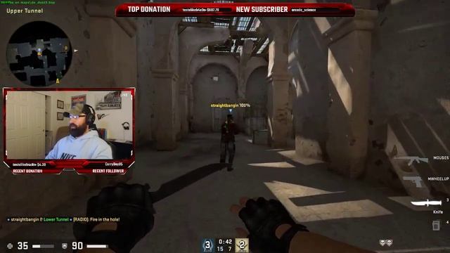 CSGO - ESEA Ringing Dust 2 Ace смотреть онлайн
