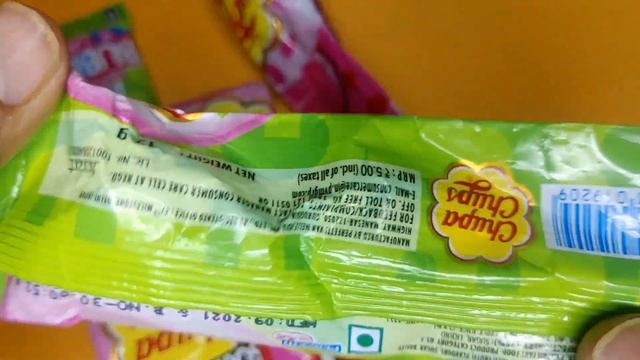 Chupa Chups sour green apple flavour bubble gum lollipop😋😋😋😋 смотреть онлайн