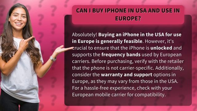 Can I buy iPhone in USA and use in Europe? смотреть онлайн