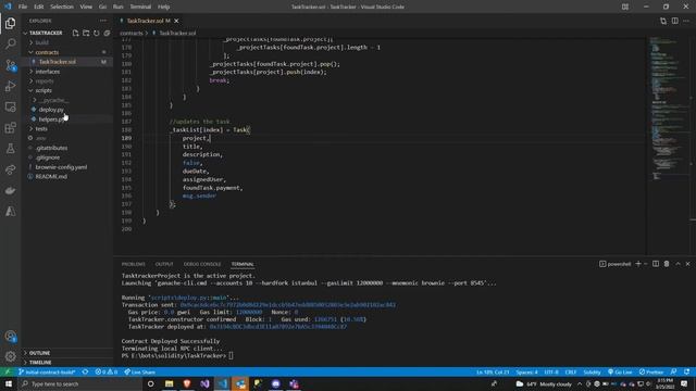 Solidity - Task Tracker Pt. 1 смотреть онлайн