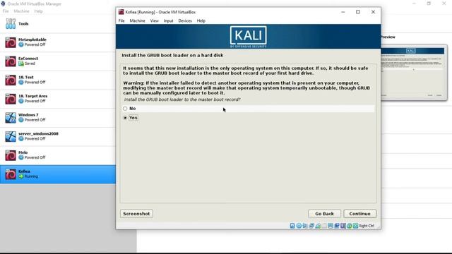 Creating a Virtual Machine(Kali Linux 18.3 release) смотреть онлайн