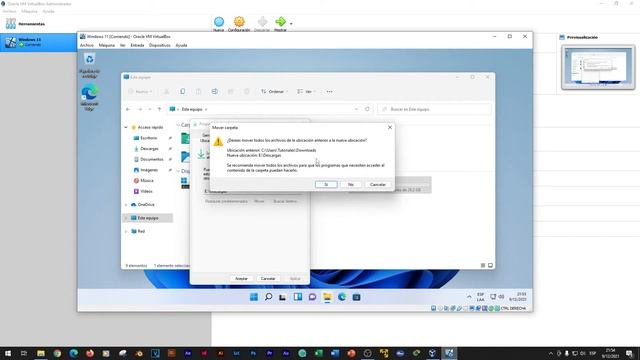 #9 | Windows 11 cambiar de UNIDAD las carpetas DOCUMENTOS, DESCARGAS y otras FACIL y RAPIDO смотреть онлайн