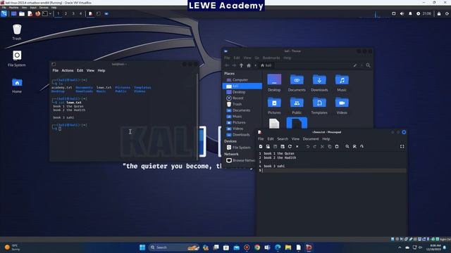 Linux cat Command tutorial | kali Linux Tutorial in Bangla 2023 | Linux All Tutorial | LEWE Academy смотреть онлайн